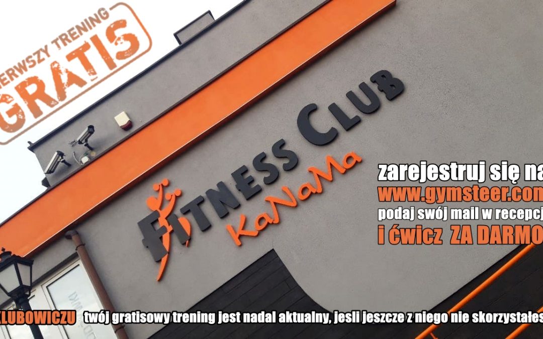 pierwszy trening GRATIS