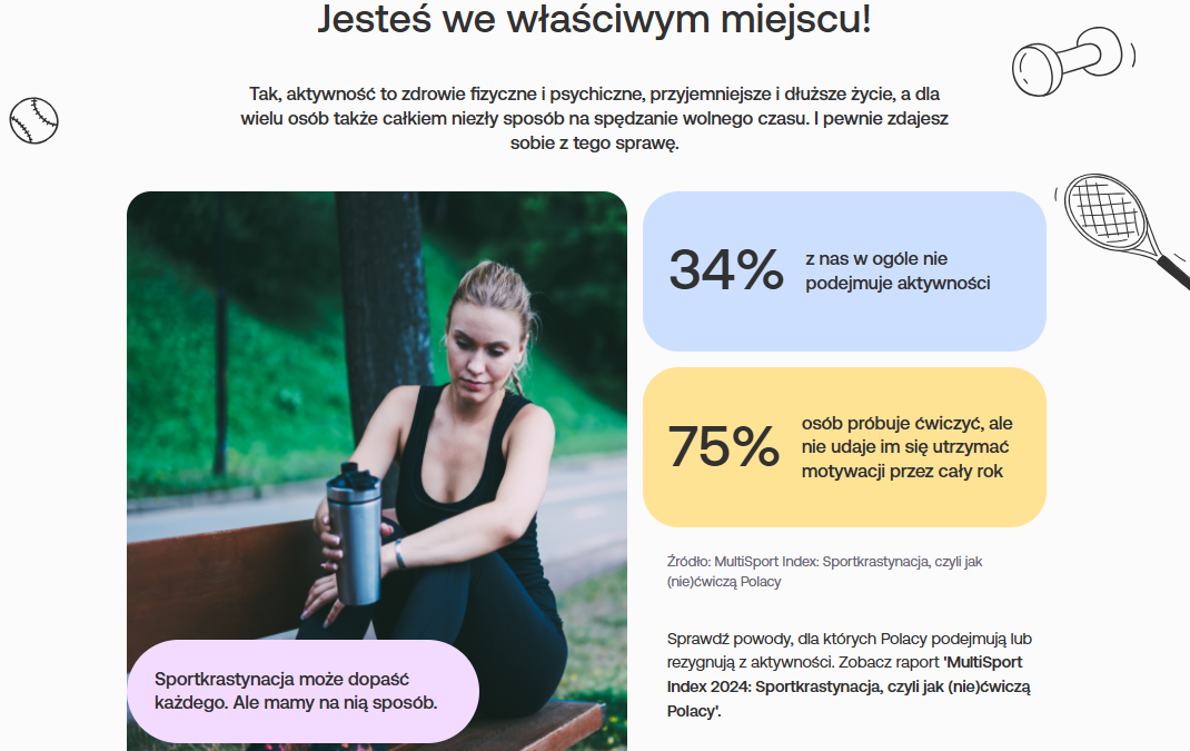 Sportkrastynacja – czyli odkładanie aktywności na wieczne jutro…