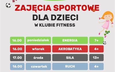 Zajęcia sportowe dla dzieci