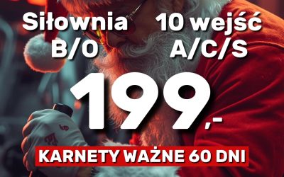 Zrób sobie prezent na święta – 60 dni treningów w super cenie!